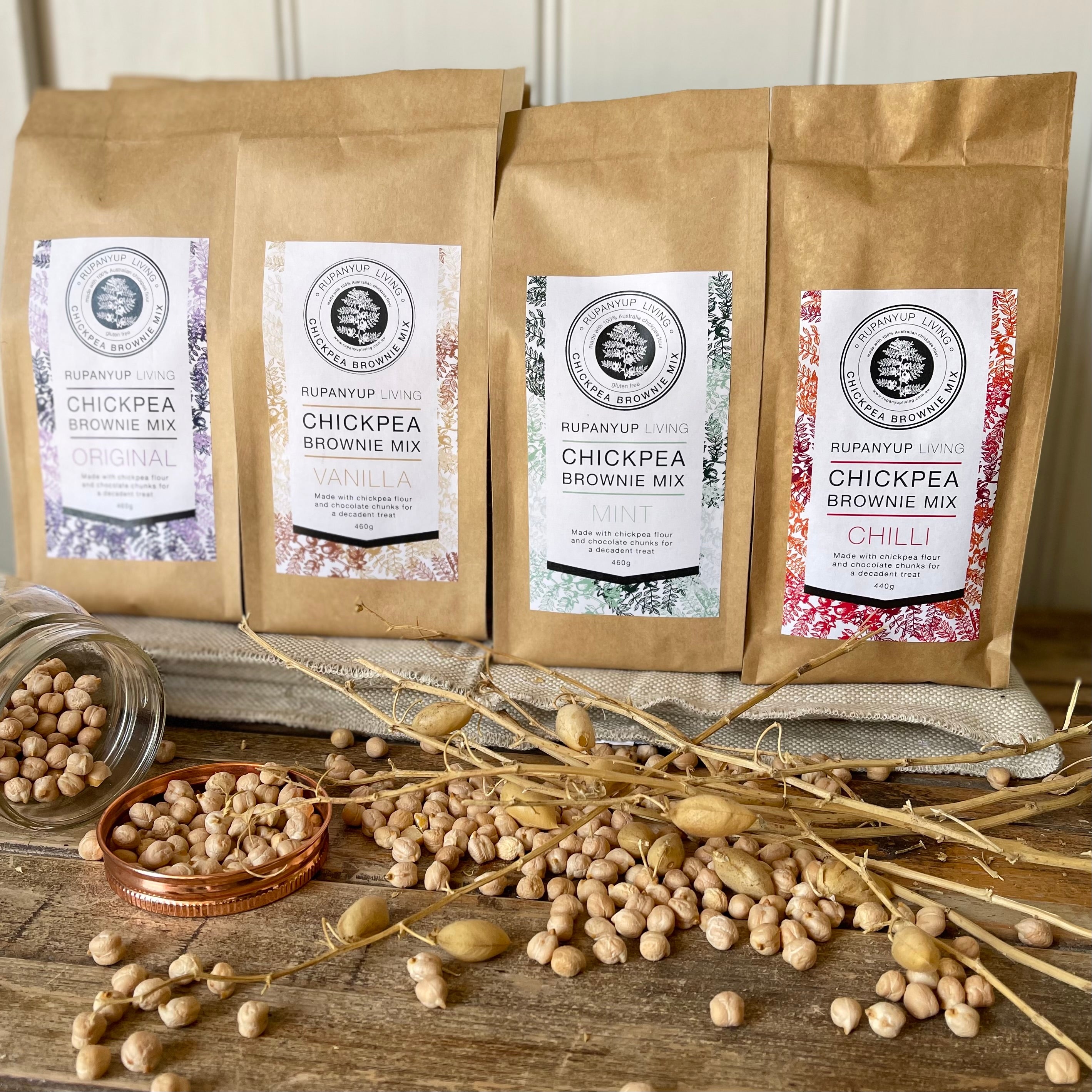 Chickpea Brownie Mix - variety pack